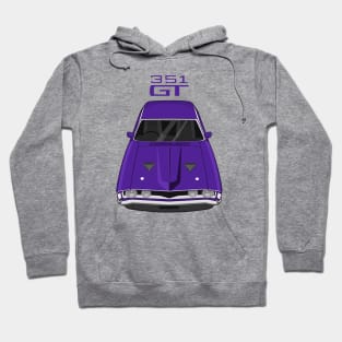 Ford Falcon XA GT 351 - Purple Hoodie